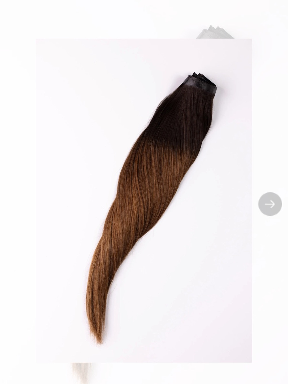 Barefoot blonde hair Brown Ombre Clip-In Hair Extension